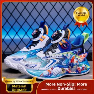 KUOBURENSHENG | Anti-slip Waterproof Light-up Kids Shoes