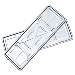TENGYUN | Carbon Fiber License Plate Frame for Electric Vehicles