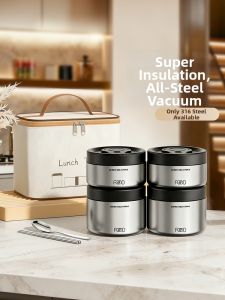 YOULUNMEI | Stainless Steel 316 New Style Super Insulated Lunch Box