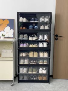 🔥Ready Stock🔥Dustproof shoe cabinet/multifunctional simple shoe cabinet/multi-layer large capacity shoe rack