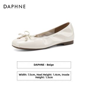 Daphne | Flats Ballet Flats With Hidden Heel
