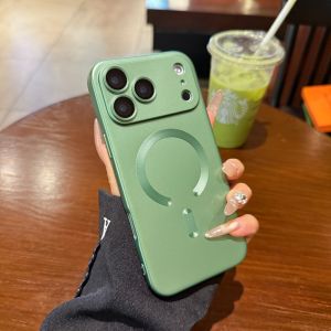 CHUANGYIWEI | Dark Purple Magnetic Charging Lens Cover Silicone Soft Case