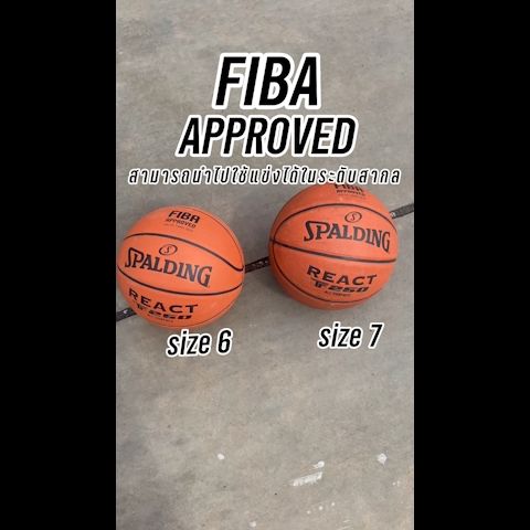 Spalding React TF-250 Size 7 | Lazada.co.th
