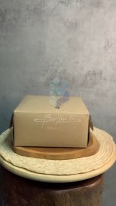 Box Nasi Kotak Uk. 20x20x10 cm . Box Katering Isi 50  Kotak Nasi 20x20  Box Kraft 20x20x10