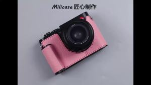 custom cover Photo Camera Genuine leather cowhide Bag Body Case For leica D-LUX8 DLUX8 handgrip sleeve base