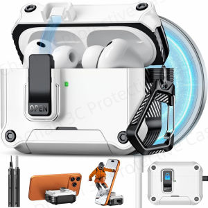 Newest for AirPods Pro 3 2025 Case/Airpods 4 4th Gen/ANC Case Cover 【One-click open】Switch Secure Cover For AirPods Pro 3 Fund