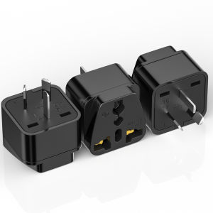 3pcs US Italy UK EU to AU Plug Adapter Universal Travel adapter Australia New Zealand Travel plug Power Converter Wall Charger
