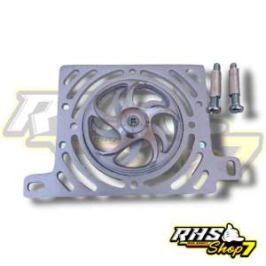 COVER RADIATOR SPINER PUTAR YAMAHA NMAX AEROX LEXI SPINER PUTAR MODEL TANAM ALMUNIUM BONUS BAUT