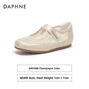 Daphne | In Height Red Mary Jane Ballet Derby Shoe