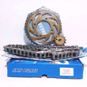 gearset gear paket kumplit depan belakang rantai RX King rxk rxs rx-king new 13T 40T 428H 110L