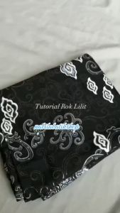 ROK LILIT BATIK MURAH WANITA BAWAHAN KEBAYA PAKAIAN TRADISIONAL KSN NAVY