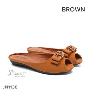 JOANNE  Slide Sandals Shoes Sepatu Sendal Wanita #JN1138