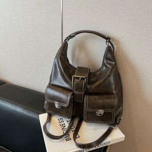 BATYLANLO | Retro Crescent Multi-functional Shoulder Bag Crossbody