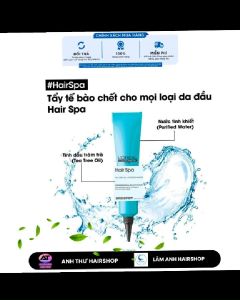 Gel tẩy tế bào chết Loreal Professionel Paris Serie Expert Hair Spa Scalp Scrub sạch gàu bã nhờn 150ml (Chính hãng)