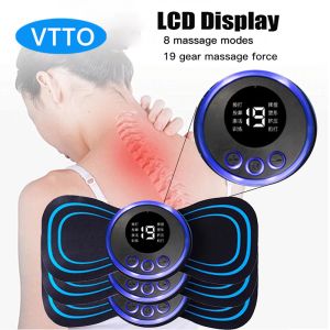 VTTO Portable Mini Electric Neck Massager Cervical Massage Stimulator Pain Relief