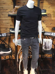 Áo Thun Nam Tay Ngắn Cotton Pha Trộn in Chữ Mùa Hè Thường Ngày Cao Cấp Thoáng Khí Thoải Mái Phong Cách Thường Ngày