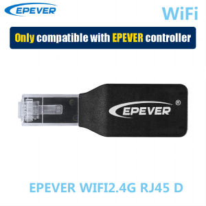 EPEVER WiFi Adapter for MPPT Solar Charge Controller EPEVER WiFi2.4G RJ45 D Communication Monitoring by Mobile Phone App