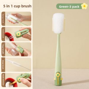yerbaby | 5-in-1 Detachable Standable Sponge Cup Brush