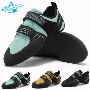 Giày Leo Núi Chuyên Nghiệp Cho Nam 2058 Trong Nhà Ngoài Trời Leo Núi Bouldering Huấn Luyện Giày Thể Thao Da Thoáng Khí Microfiber Trên