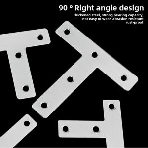 FULAIAN | T-shaped L-shaped Furniture Connectors 90-degree Angle Wood Chair Fixing Device