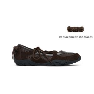 Breathable Cross Straps Mary Jane Ballet Shoes