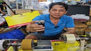 Gù Inox 304 mẫu Wave bông mai khía lắp được cho hầu hết các dòng xe máy (MS04)