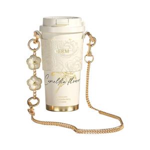 ZICHAO | Camellia Pattern Insulated Water Bottle Gift for Women