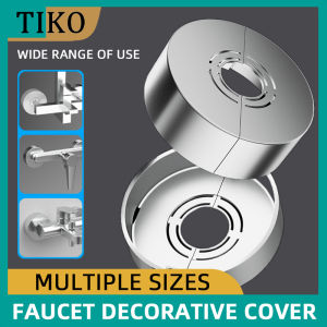 Water Pipe Decorative Cover Wall Caps Faucet Accessories Faucet Decorative Cover Chrome New Water Pipe Connector Pipe Wall Cover