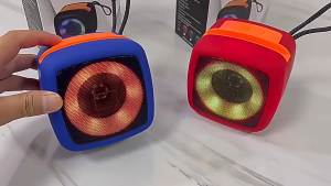 X-911 Mini Bluetooth Speaker with RGB Lights Portable Wireless Stereo Bass Speaker USB Rechargeable for PC/Laptop/Phone