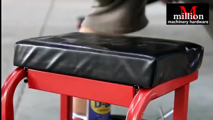Mechanic Work Stool with Wheels Workshop Chair Rolling Creeper Seat