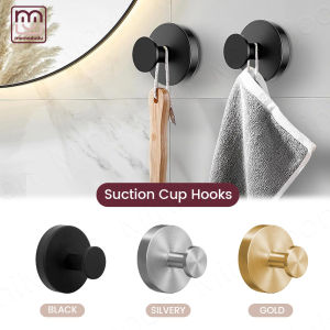 Suction cup hook Stainless Steel No-Drill Racks for Organizing Towels Robes & Utensils at Home