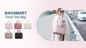 BAGSMART | Túi Tote Nữ BAGSMART 2025 Dung Tích Lớn Thể Thao Giải Trí Du Lịch Đeo Vai Túi Xách Đơn Giản Polyester Sắp Xếp Đồ Dành Cho Nữ