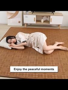Bamboo Japanese Carpet/ Tatami Mat/ Tikar Buluh/ Bedroom Living Room/ Balcony Summer Mat/ Thickened Bay Window Carpet 凉席竹席