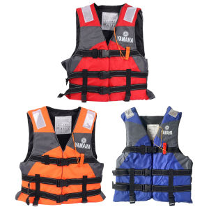 【New Arrival】Adults Life Jackets Survival Swimsuit with Whistle Safety Vest Quick Dry Water Sports Equipment for Surfing Drifting
