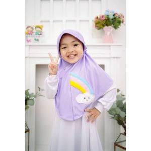 TERMURAH!!! HIJAB ANAK TK RAYYA MURAH BAHAN JERSEY KEKINIAN LUCU