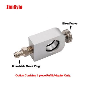 CO2 Cylinder Tank Refill Adaptor Without Gauge for Sodastream DUO Terra Art Cylinder to Charging Refilling CO2