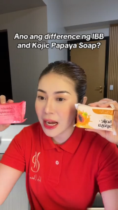 HER CHOICE PH KOJIC PAPAYA INTENSE WHITENING SOAP 120g