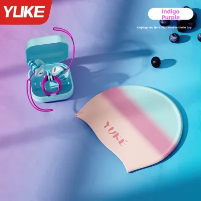 Waterproof Anti-Otitis Swim Ear Plugs And Nose Clip Set Silicone