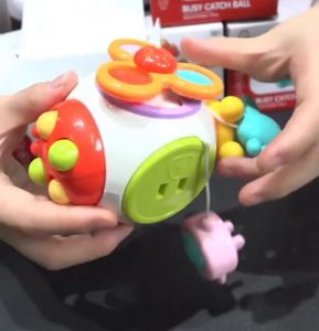 Trứng Bận Rộn Đa Năng Đồ Chơi Rubik Đa Diện Bóng Manhattan Cầm Tay Giáo Dục Trẻ Nhỏ Đồ Chơi Cho Bé