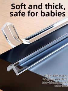 CHUSHE | Transparent Anti-Collision Corner Protectors Non-Toxic Baby-Friendly Self-Adhesive