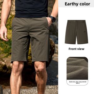 Jeep | Jeep Mens Quick Dry Outdoor Shorts Summer Sport Hiking Pants Casual Fashion Cool Feeling Five-Quarter Length Breathable