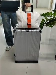 Tali Pengaman Koper Tali Karet Pengikat Barang Tali Gantungan Koper Tali Koper Elastis Travel Bags Belt Adjustable Luggage Strap