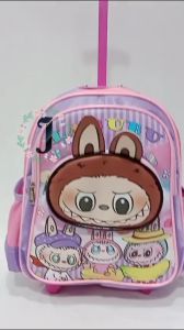JOYELSY - TAS TROLY / RANSEL ANAK SEKOLAH SD TK PAUD MOTIF LABUBUU