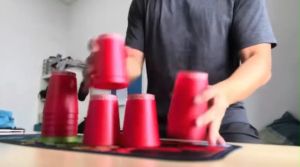 Set Cawan Terbang Yongjun Speed Flying Cup Stacking Cup Quick Stacks Cup 12pcs/set - Sport Gear