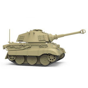 Tiger King Henschel Turret Easy-to-Assemble Model