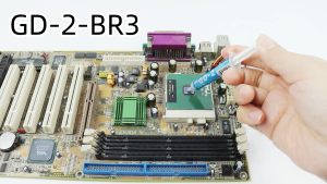 GD-2 Thermal Grease Processor Thermal Paste 3g 7.5 W/M-k For CPU GPU PS5 Printer Heat Sink Cooling Cooler Compound Silicone BR3