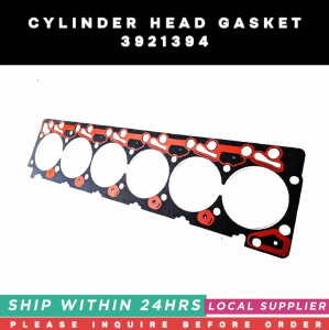 3921394 CYLINDER HEAD GASKET 3283335 3283570 3282805 3908997 [PRE-ORDER LAMANG!!! DAPAT MAG-INQUIRE MUNA BAGO UMORDER! LOCAL SUPPLIER WARRANTY] FOR CUMMINS B5.9L 6B 6BT 6BTA 6BTAA COMPATIBLE 3283192 3283335 3283570 3282805