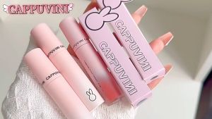 cadia🔥 Nada Hangat Velvet Lip Glaze Matte Lip Glaze Tahan Lama Moisturizing Lip Glaze