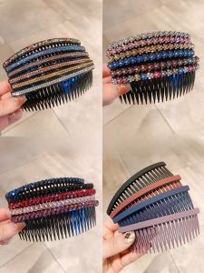 Large Size Matte Hair Clips Womens Comb-In Clip Hair Grooming Tool Forehead Comb-In Hair Clip Back of Head Hair Clamp