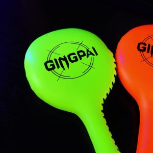 GINGPAI | Taekwondo Boxing Pad Sanda Training Foot Hand Kick Target for Kids Adult Boxer Training PU Thickened MMA Kicking Pads